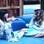 Gretchen conta para Viviane Araújo que vai tocar o sino e desistir do programa. Foto: Reprodução