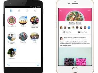 Dono do WhatsApp, o Facebook lançou recentemente o Groups, aplicativo para Android e iOS cujo foco são os grupos de conversa que os usuários criam na rede social
