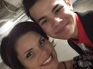 Wendy com o filho, Jordan