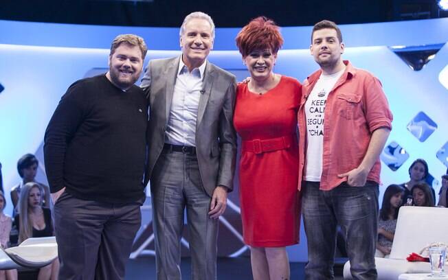 Roberto recebe humoristas no 'Roberto Justus +'