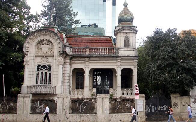 Casarão Joaquim Franco de Mello que vai sediar o Museu da Diversidade Sexual, na Avenida Paulista