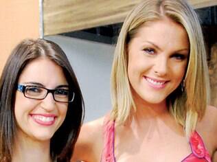 Ana Hickmann e Chris Flores: amigas rivais