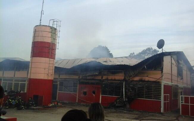Escola Estadual Renata Menezes, em Parelheiros, foi incendiada em novembro