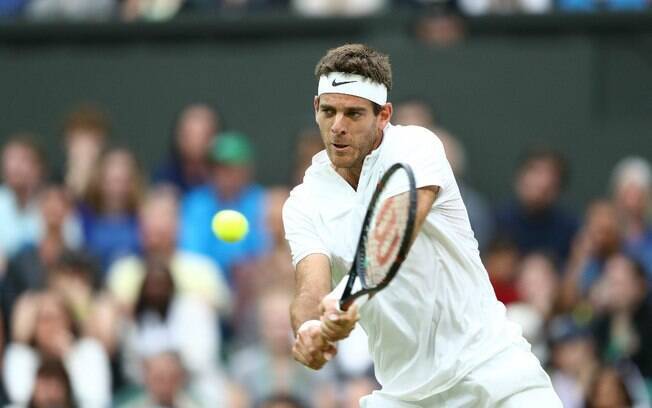 Del Potro bateu Wawrinka em Wimbledon