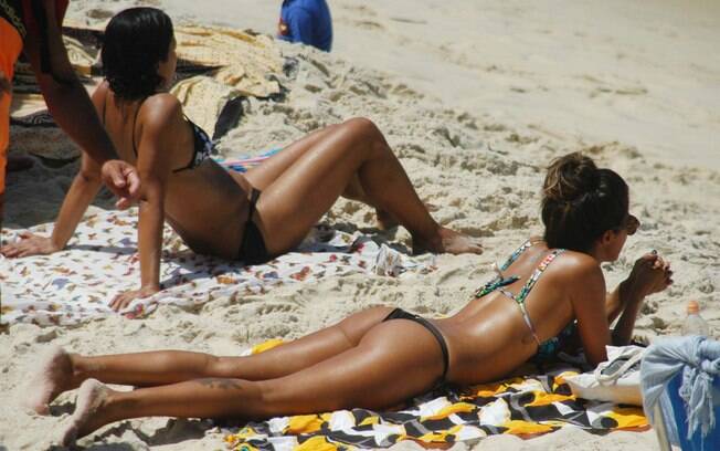 Cariocas e turistas aproveitaram céu aberto para colocar o bronzeado em dia no Rio de Janeiro