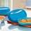 O recipiente Instant Gourmet, da Tupperware, tem furos na tampa e permite o cozimento de alimentos no micro-ondas. Foto: Divulgação
