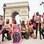 24 de Setembro - Militantes saíram às ruas de Paris, na França, para protestar contra o Estado Islâmico, que matou milhares na Síria e no Iraque em 2014. Foto: Femen/Divulgação