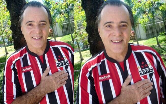Tony Ramos e o amor pelo São Paulo futebol clube