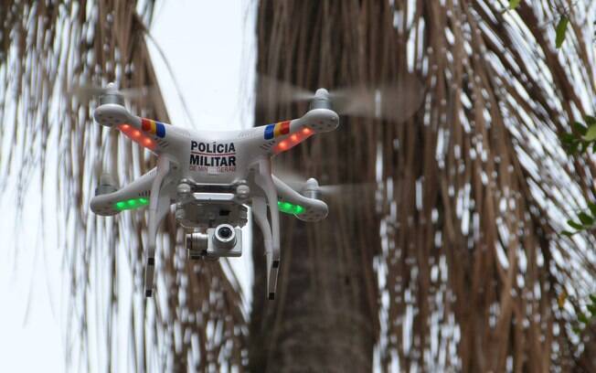 Drone ajudou a encontrar plantação de maconha