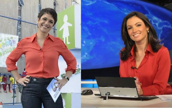 Sandra Annemberg e Patrícia Poeta