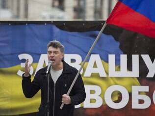 Boris Y. Nemtsov, foi morto em uma rua no centro de Moscou (15.03.14)
