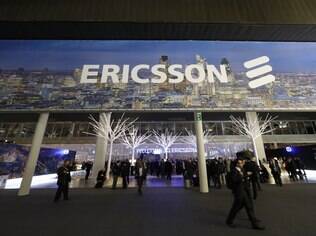 Estande da Ericsson no MWC 2013
