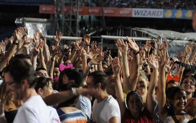 Público no show de Madonna em Porto Alegre
