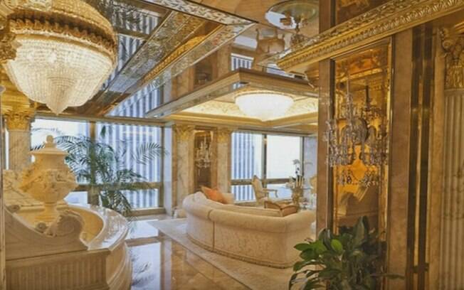 Com vitória, Trump terá de trocar apartamento luxuoso com ouro, diamanetes e mármore pela Casa Branca