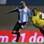 Guinãzu disputa bola com Lucas. Foto: Gazeta Press