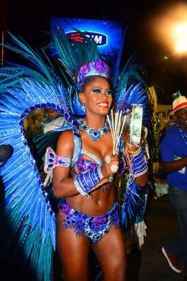 Destaque da Acadêmicos do Cubango. Foto: AgNews