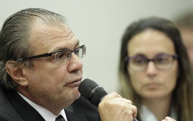 O ex-gerente da estatal Pedro Barusco na comissão Parlamentar de Inquérito (CPI) da Petrobras