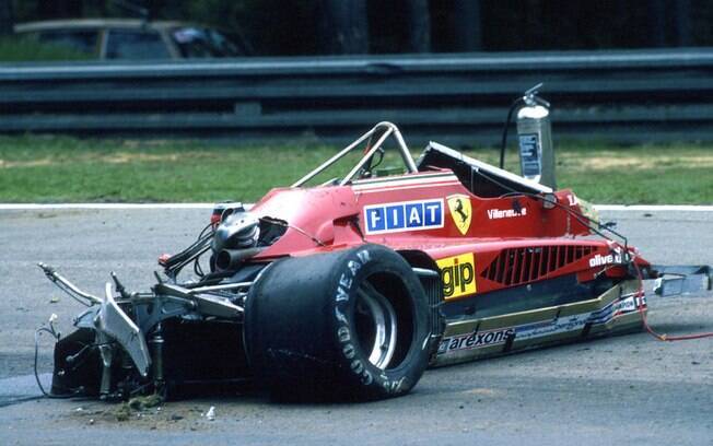Gilles Villeneuve morreu em um dos mais impressionantes da história da F1 durante treino para o GP da Bélgica de 1982