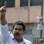 Nicolás Maduro, herdeiro político de Chávez, chega ao seu posto eleitoral em Caracas, neste domingo (19). Foto: AP