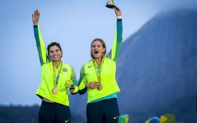 Ouro nos Jogos Rio 2016, Martine Grael e Kahena Kunze foram indicadas ao prêmio de melhores velejadoras do mundo