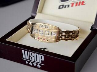 Bracelete de ouro do WSOP, conquistado em 2011