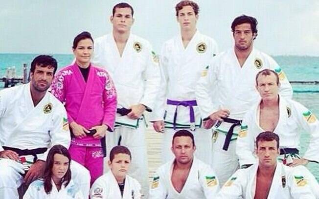 Kyra faz parte da famosa família Grace, conhecida por trazer inúmeros troféus para as artes marciais do Brasil