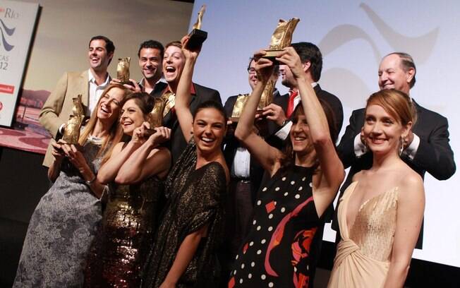 Famosos recebem o prêmio 'Cariocas de 2012', no Rio de Janeiro