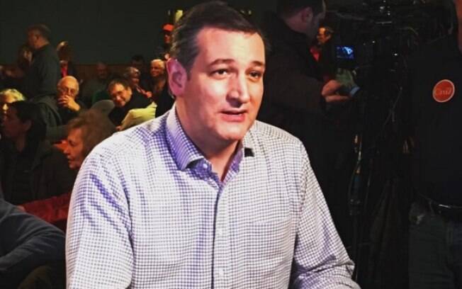 O pré-candidato Republicano à presidência dos EUA, Ted Cruz: mais light do que o magnata
