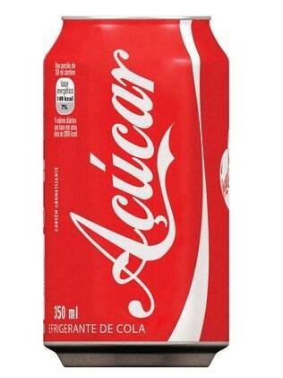 Refrigerante de cola = Açúcar