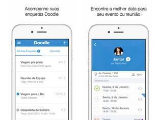 Doodle é uma ferramenta online que simplifica o processo de agendamento de eventos disponível para iOS e na versão web