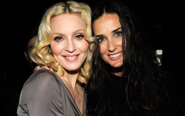 Madonna e Demi Moore se aproximaram pela crença na Cabala e por terem o mesmo empresário, Guy Oseary 