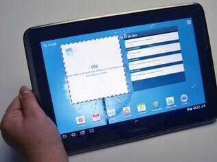 Galaxy Note 10.1 é o único modelo de tablet desta linha da Samsung