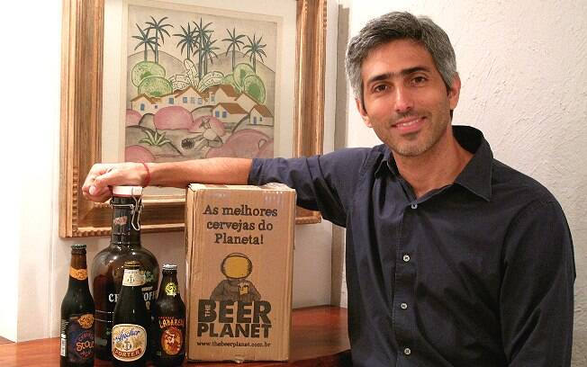 Clube ajuda a explorar o mundo das cervejas especiais, diz Eduardo Caldas, do The Beer Planet Club