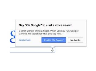 Chrome agora tem comando de voz