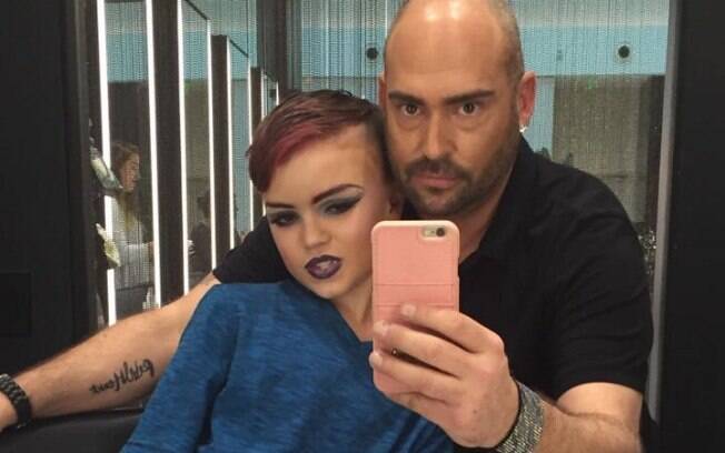 Ethan Willwert é fã do cantor e maquiador Jeffree Starr