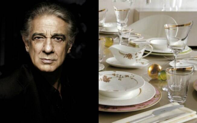 Plácido Domingo pede copos de cristal e louça de porcelana em lista de exigências para show no Rio de Janeiro