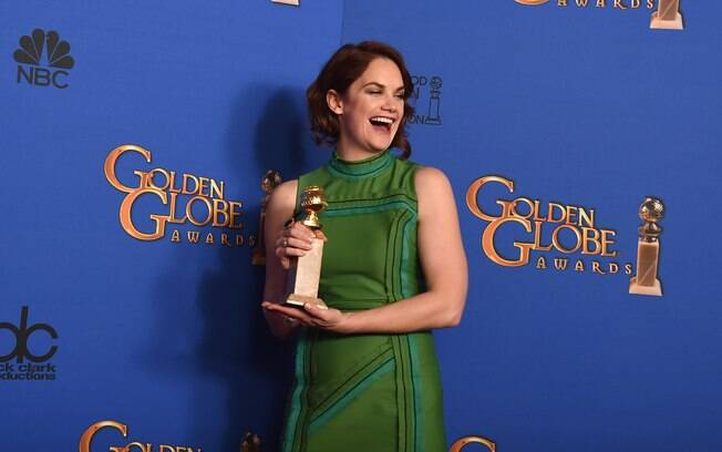 Ruth Wilson foi escolhida melhor atriz de série dramática por 'The Affair'. Foto: AP