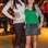As amigas Raissa Lentisco, de 19 anos, e Bianca Passarelli, de 18 anos, não acham necessário ir à balada com roupas típicas. . Foto: Fabio Setimio/ Fotoarena