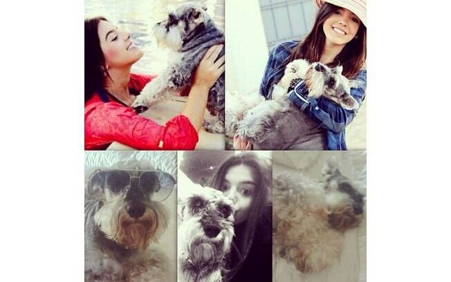 Giovanna Lancellotti usou o Instagram para homenagear cachorrinha que morreu aos 13 anos