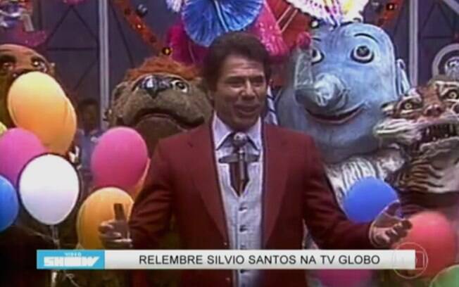 Globo ousa e faz rara homenagem a Silvio Santos no Vídeo Show TV