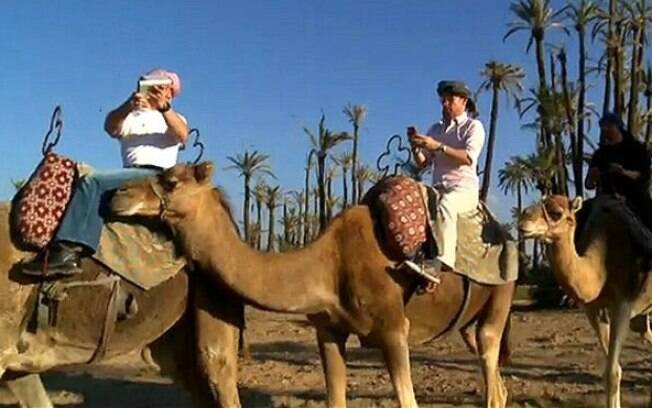 Equipe da BBC foi a deserto no Marrocos para testar conexões a internet