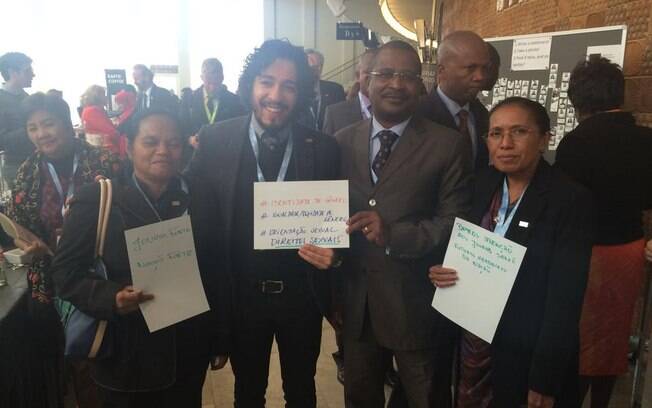 Jean Willys participa de conferência ao lado de deputados do Timor Leste e São tomé e Príncipe