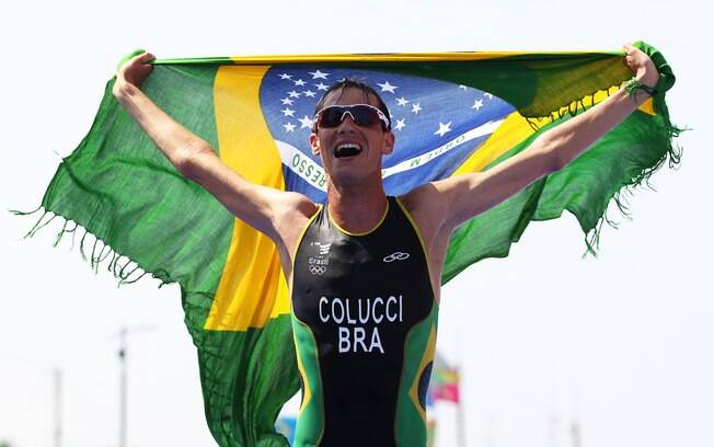 Reinaldo Colucci foi campeão no triatlo nos Jogos Pan-Americanos de 2011, em Guadalajara, e representou o Brasil em Londres