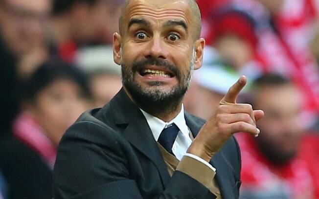 Pep Guardiola, treinador do Manchestey City