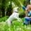 Brincar com o cachorro: deixa o seu pet de bom-humor e te deixa em forma. Gasta 300 cal/h. Foto: Getty Images