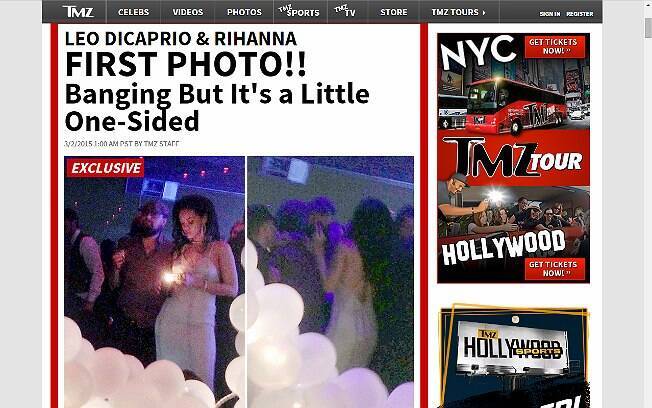 Leonardo DiCaprio e Rihanna juntos: namoro?