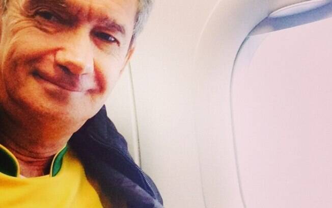 Serginho Groisman publicou em seu Instagram antes de partir para Belo Horizonte: 'oito da manhã partindo para BH'