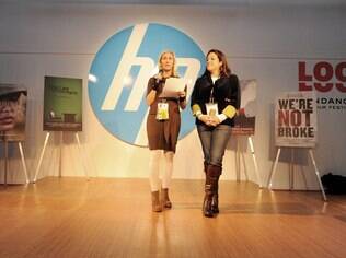 Meg Whitman (à esquerda): impressoras 3D fazem parte dos planos da HP para 2014