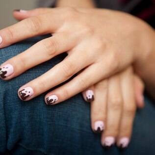 Passo a passo unhas de cupcake