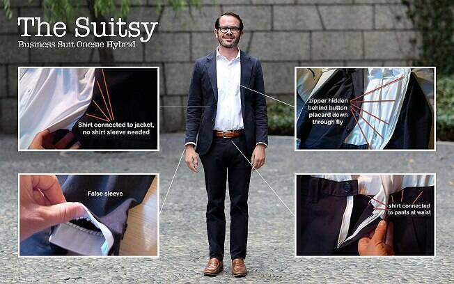 The Suitsy, criado por Jesse Herzog, de San Francisco